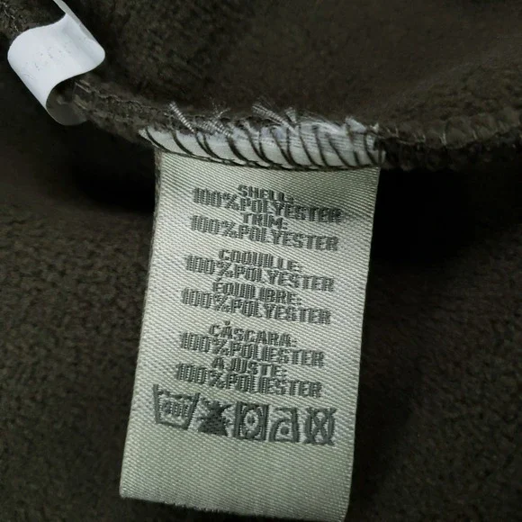 Boyt Harness Company Vest Men‎ 3XL Green Fleece Full Zip Shoulder Patch Shooting